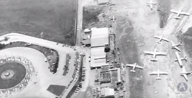 inicio formal de la infraestructura Aeroportuaria