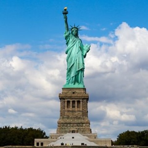The Statue of Liberty is created by Frédéric Auguste Bartholdi