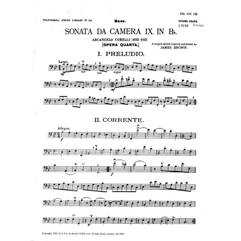 Sonata da Camera, by Arcangelo Corelli