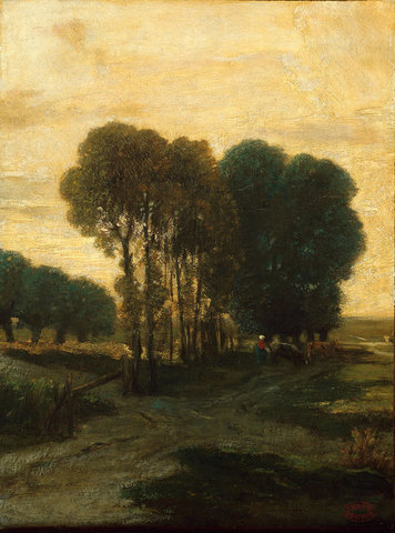 A Clump of Trees c. 1860 - Constant Troyon