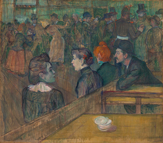 Moulin de la Galette, 1889 - Henri de Toulouse-Lautrec