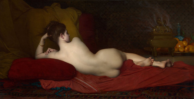 Odalisque, 1874 - Jules Joseph Lefebvre