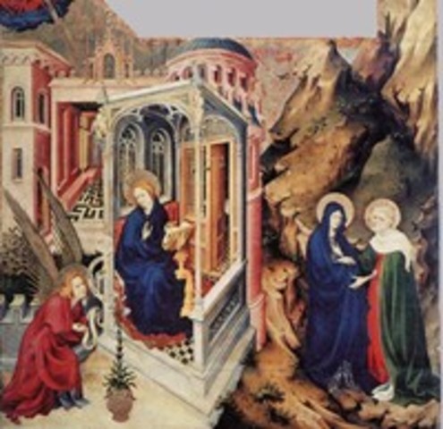 Dijon Altarpiece by Melchior Broederlam