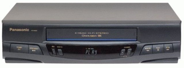 VHS, VCR, AUDIO CASSETE