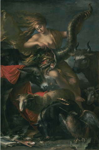 Allegory of Fortune - Salvator Rosa