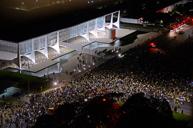 Drones utilizados nas manifestações de 2013