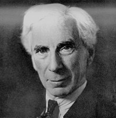 Bertrand  Russell (1872-1970)
