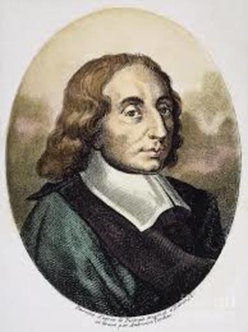Blaise Pascal (1623- 1662)