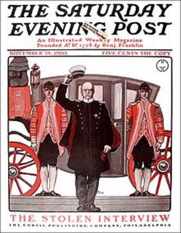 Last issue of Saturday Evening Post.