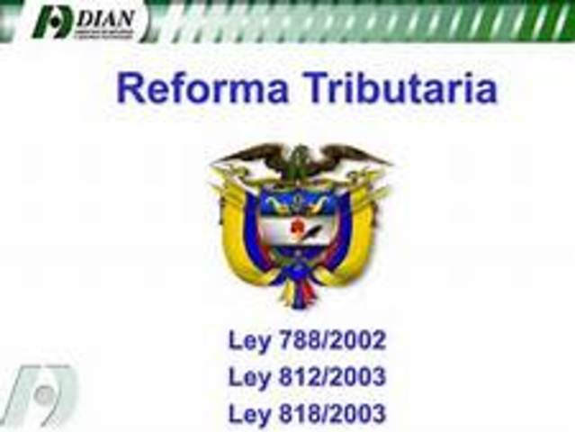 Ley 788 Reforma Tributaria de 2002