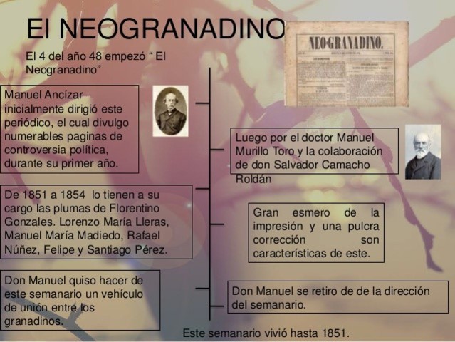 La imprenta El neogranadino