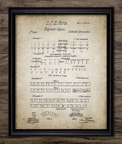 Primera patente de morse