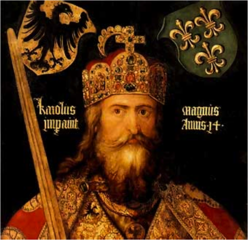 Carlomagno es coronado emperador