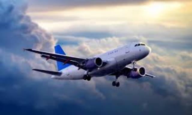 Primer viaje en Avión