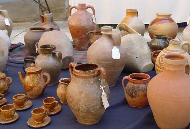 Alfarería y cerámica.