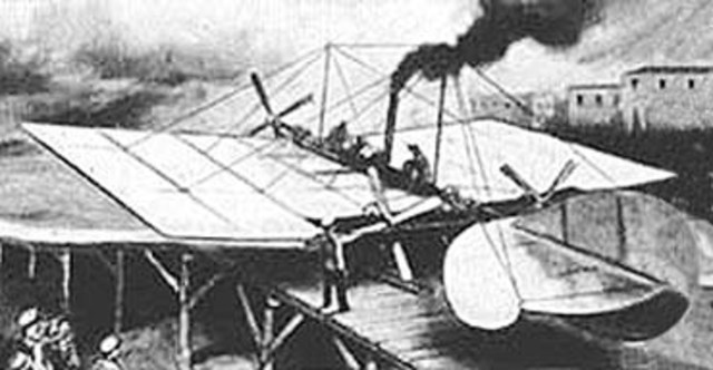 Segundo vuelo tripulado con motor.