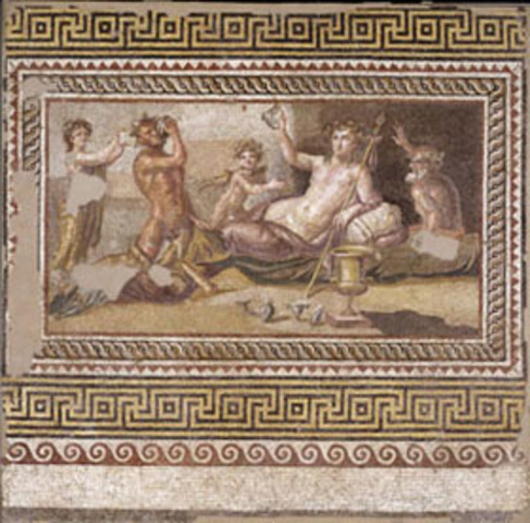 The Drinking Contest of Dionysos and Heracles