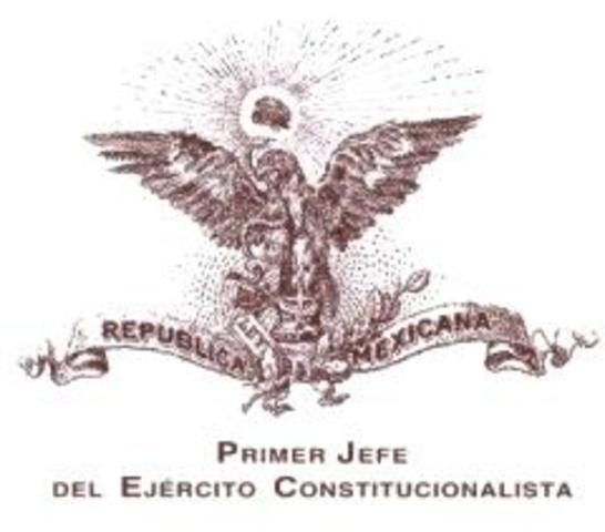 El gobierno de Carranza es reconocido por EUA