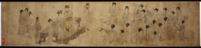 Ming Huang and Yang Gueifei Listening to Music