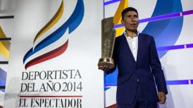 Entrega de premio al mejor deportista del año