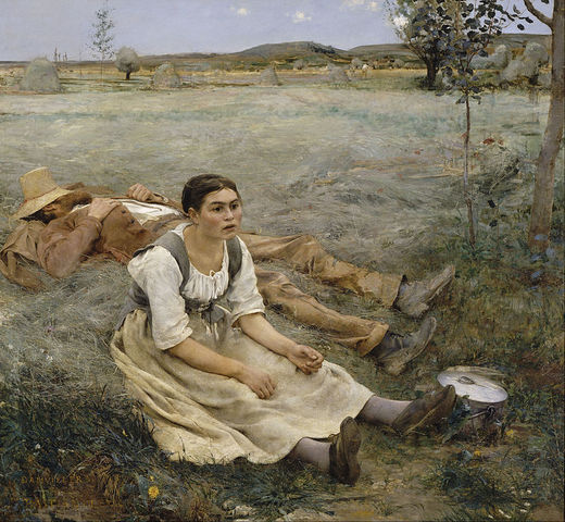 Jules Bastien-Lepage-Realism/Naturalism Painter