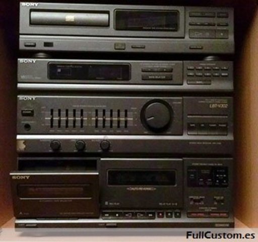 Equipo de sonido Sony
