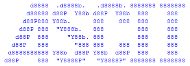 Creación del código ASCII