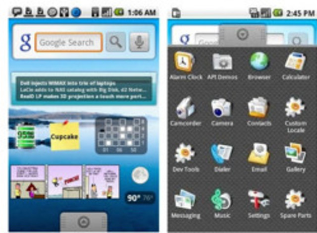 HTC Dream con Android 1.0
