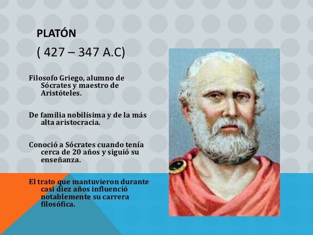 Teoría detallada del conocimiento. (428 a.c)