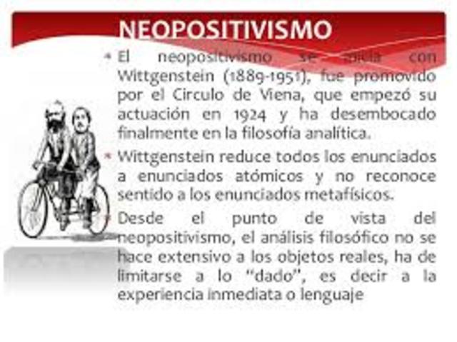 Ludwig J.J. Wittgenstein (1889 –1951) iniciador del Circulo de Viena