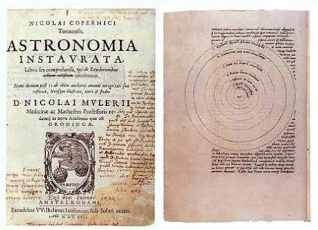 Copernicus' heliocentric theory and death