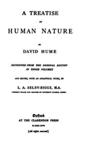 Publicación de Treatise of Human Nature by Hume