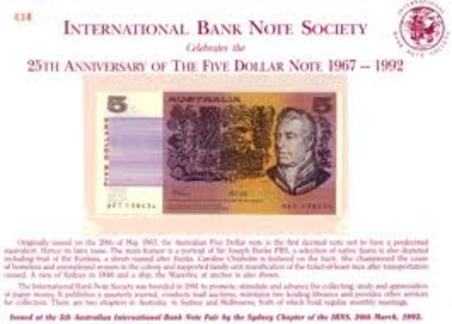 $5 dollar bill introduced