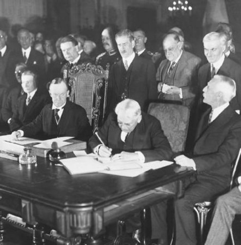 The Locarno Pact is signed