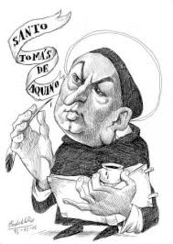 Santo Tomas de Aquino (1225-1274)