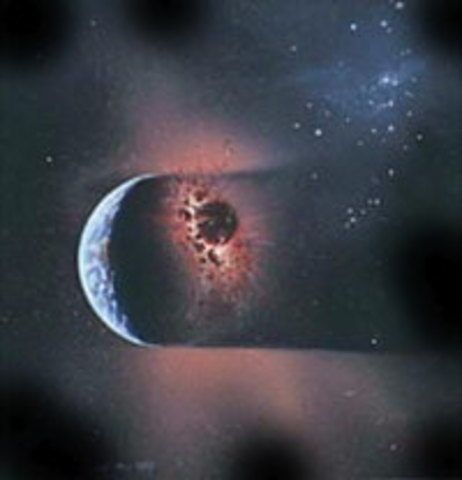 Posible origen de la Luna