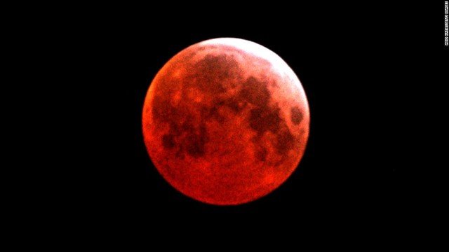 Descripción de los eclipses Lunares y Luna Roja