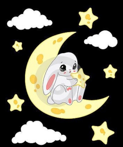 el conejo en la luna