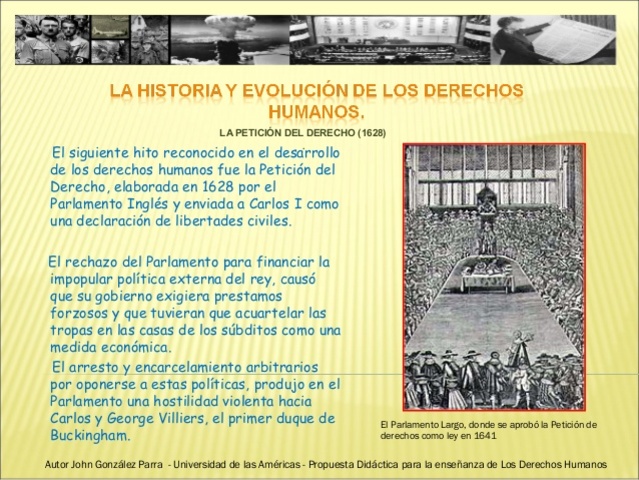 La Petición de Derechos