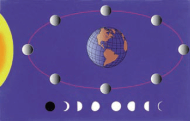 rotacion y traslacion de la luna