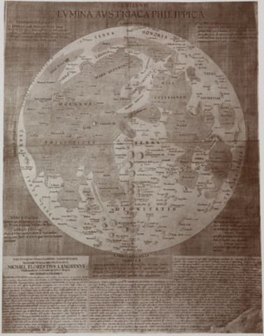 mapa de la luna