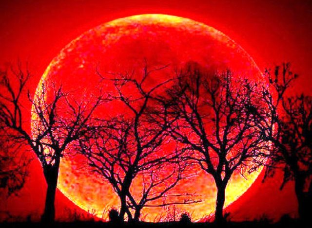 la luna sangrienta