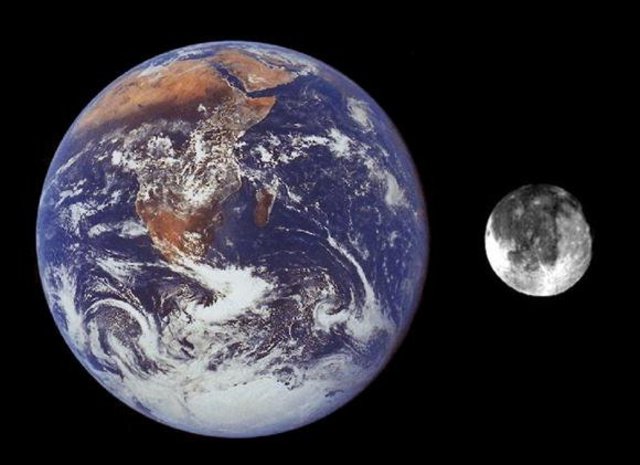 cuanto tiene de distancia la luna de la tierra