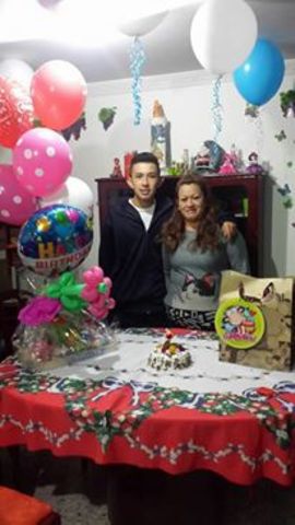 Cumpleaños  de  mi  madre