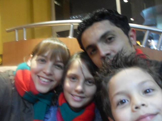 Primera navidad familiar