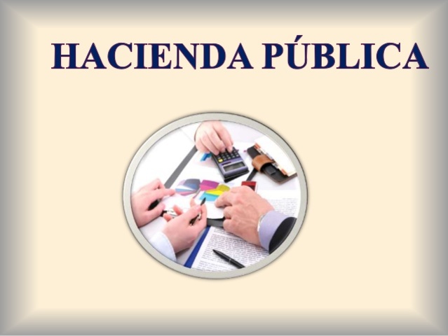 ORGANICACION DE LA DE HACIENDA PUBLICA