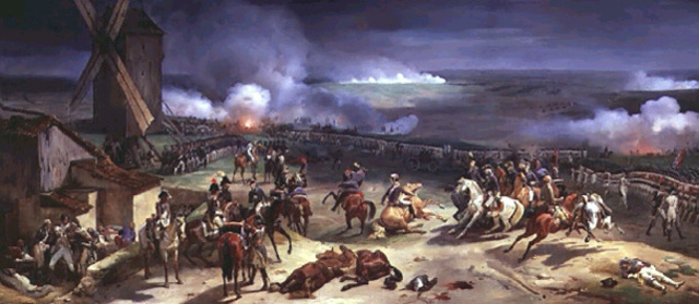 The French army halted the Prussians at Valmy.