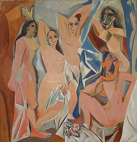 Pablo Picasso - Les Demoiselles d'Avignon