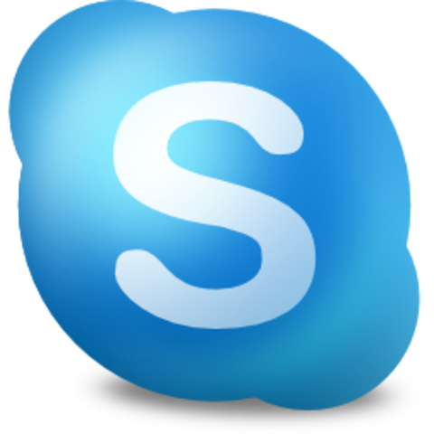 skype la video llamada para poder conectarme con persona, familiares