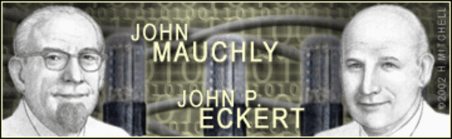 eniac dr. john w. mauchly y john presper eckert, jr